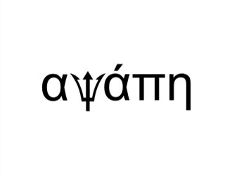 αγάπη logo design by sheilavalencia