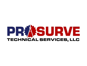 Pro-Surve Technical Services, LLC logo design by ElonStark