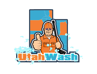 UtahWash logo design by torresace