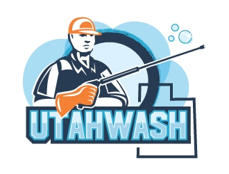UtahWash logo design by zakdesign700