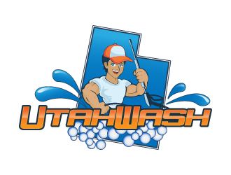 UtahWash logo design by fastsev