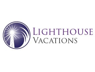 Lighthouse Vacations logo design by ruthracam