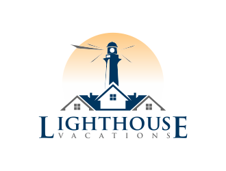 Lighthouse Vacations logo design by sokha