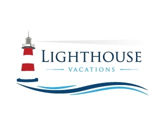 Lighthouse Vacations logo design by zakdesign700