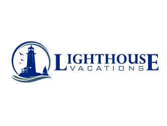 Lighthouse Vacations logo design by THOR_