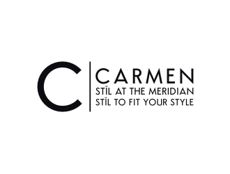 Carmen Stīl At The Meridian logo design by yeve