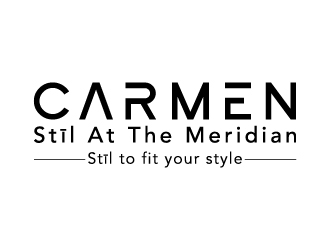 Carmen Stīl At The Meridian logo design by quanghoangvn92