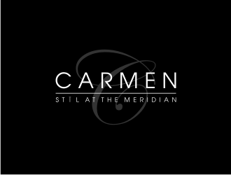 Carmen Stīl At The Meridian logo design by Landung