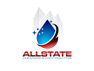 Allstate Cleaning & Contracting logo design by semar
