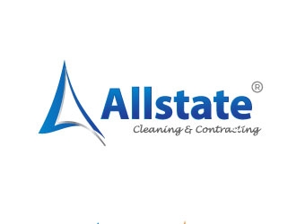 Allstate Cleaning & Contracting logo design by Muhammad_Abbas