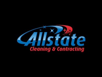 Allstate Cleaning & Contracting logo design by josephope