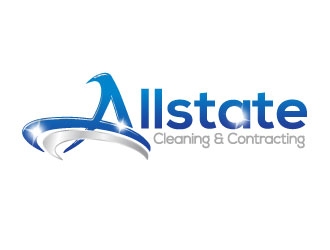 Allstate Cleaning & Contracting logo design by Muhammad_Abbas