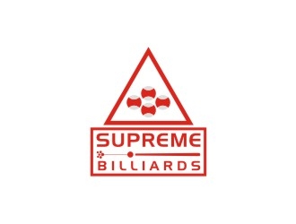 Supreme Billiards logo design by case