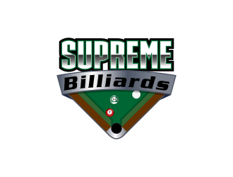 Supreme Billiards logo design by Kruger