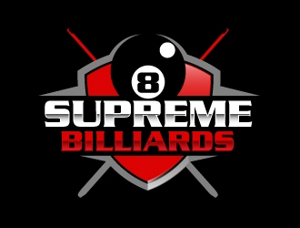 Supreme Billiards logo design by ElonStark