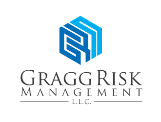 Gragg Risk Management, L.L.C. using the acronym GRM. logo design by bezalel
