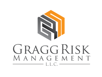 Gragg Risk Management, L.L.C. using the acronym GRM. logo design by bezalel