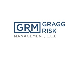 Gragg Risk Management, L.L.C. using the acronym GRM. logo design by case