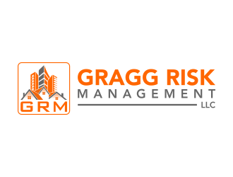 Gragg Risk Management, L.L.C. using the acronym GRM. logo design by pakNton