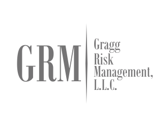 Gragg Risk Management, L.L.C. using the acronym GRM. logo design by Greenlight