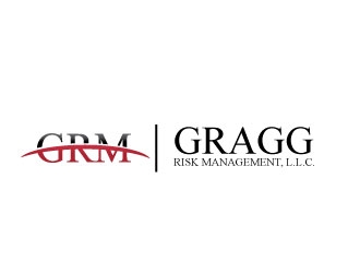 Gragg Risk Management, L.L.C. using the acronym GRM. logo design by Webphixo