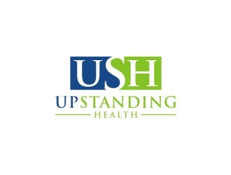 Upstanding Health logo design by case