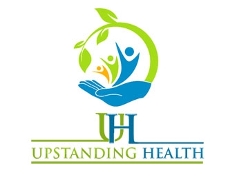 Upstanding Health logo design by nikkl