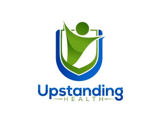 Upstanding Health logo design by gihan