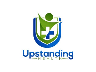 Upstanding Health logo design by gihan