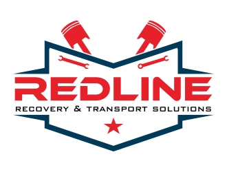 Redline recovery and transport solutions logo design by cikiyunn