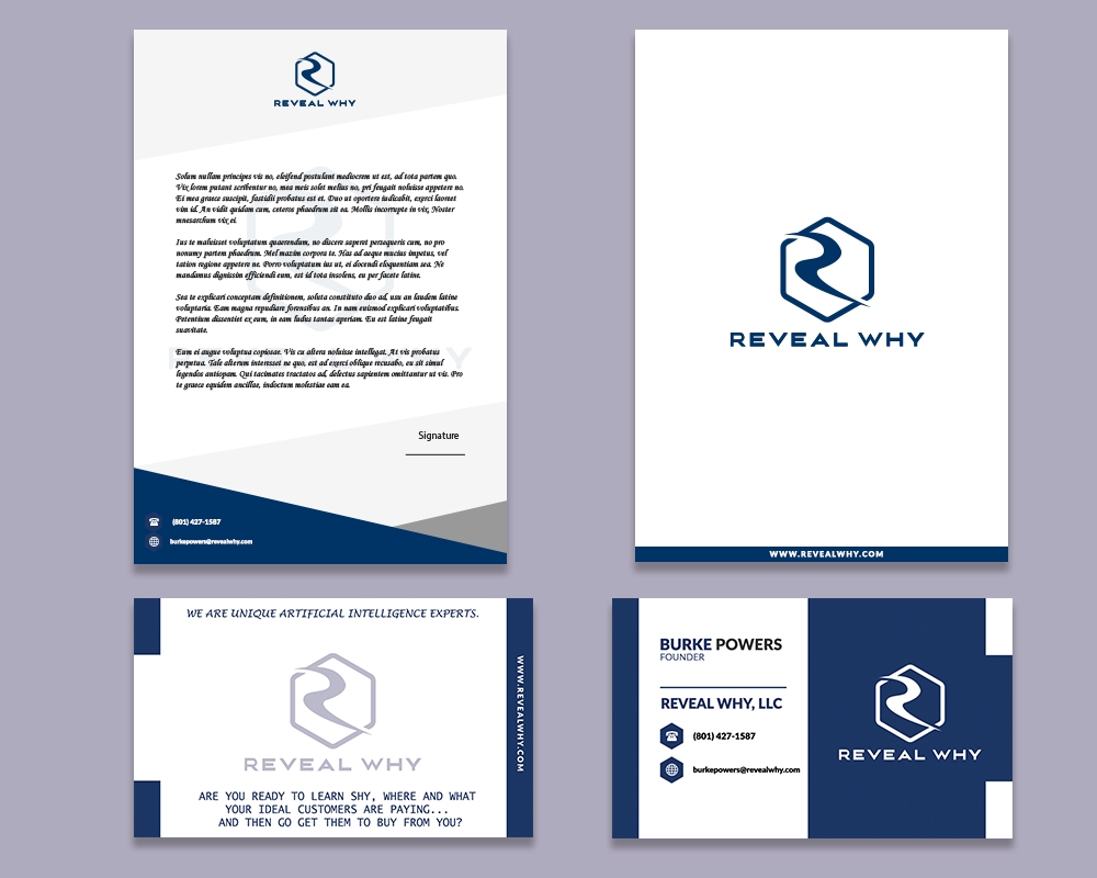 Reveal Why, LLC logo design by MastersDesigns