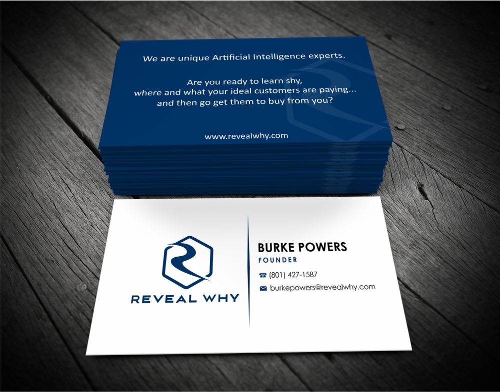 Reveal Why, LLC logo design by Girly