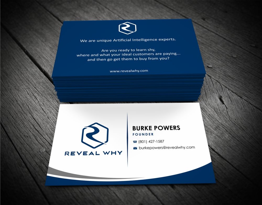 Reveal Why, LLC logo design by Girly