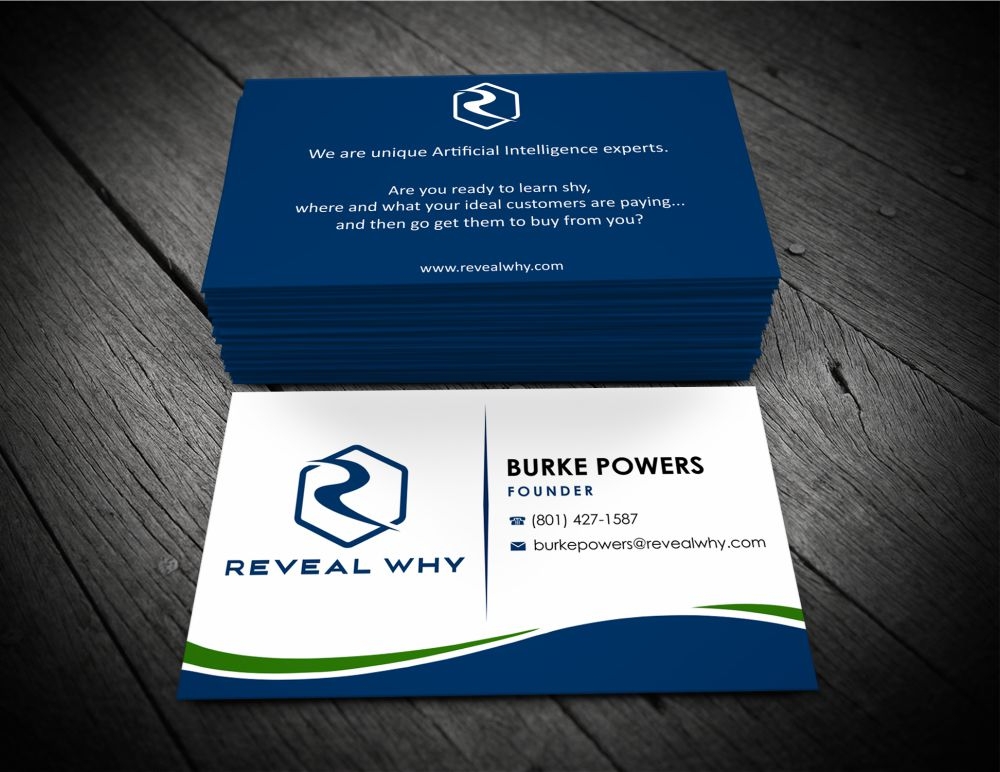 Reveal Why, LLC logo design by Girly