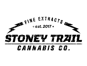 Stoney Trail Cannabis Co. logo design by Radovan