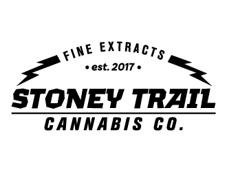 Stoney Trail Cannabis Co. logo design by Radovan
