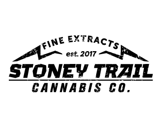 Stoney Trail Cannabis Co. logo design by Radovan