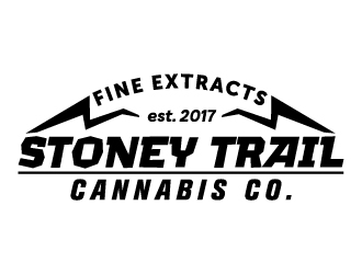 Stoney Trail Cannabis Co. logo design by Radovan