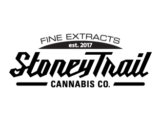 Stoney Trail Cannabis Co. logo design by Radovan
