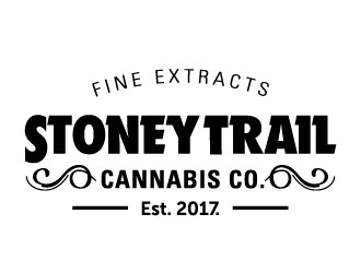 Stoney Trail Cannabis Co. logo design by Radovan