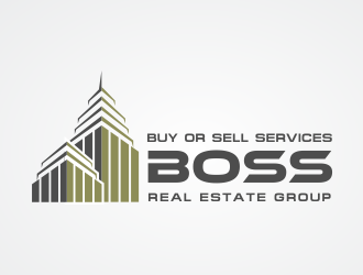 Boss Real Estate Group logo design by AisRafa
