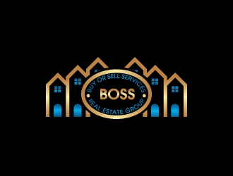 Boss Real Estate Group logo design by Rokc