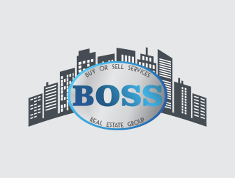 Boss Real Estate Group logo design by ROSHTEIN