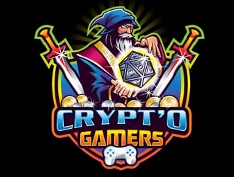 CryptO Gamers logo design by logoguy