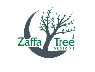 Zaffa Tree Designs logo design by Silverrack