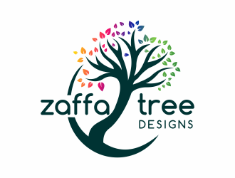 Zaffa Tree Designs logo design by hidro