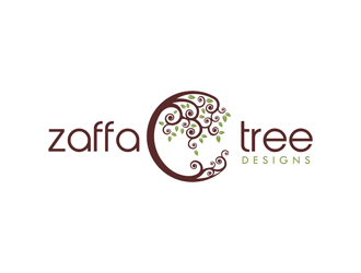 Zaffa Tree Designs logo design by logolady