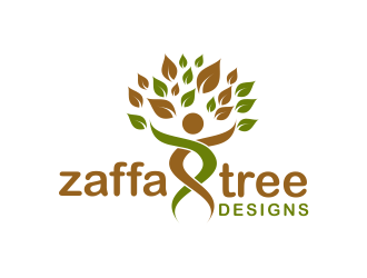 Zaffa Tree Designs logo design by Girly