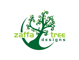 Zaffa Tree Designs logo design by Republik