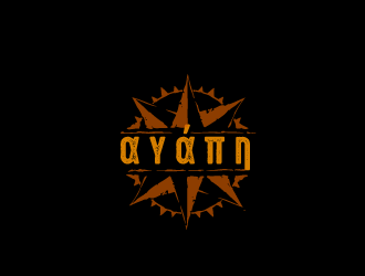 αγάπη logo design by tec343